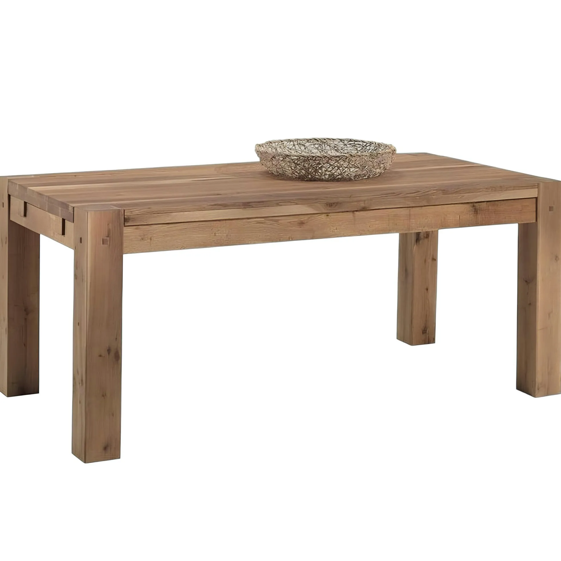 Table à manger extensible bois de chêne 180-280 FJORD
