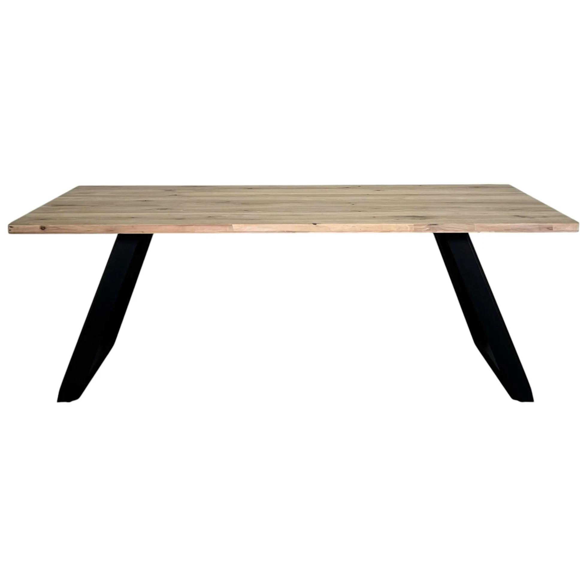 Table à manger extensible bois blanchi 200 cm COSTENTA