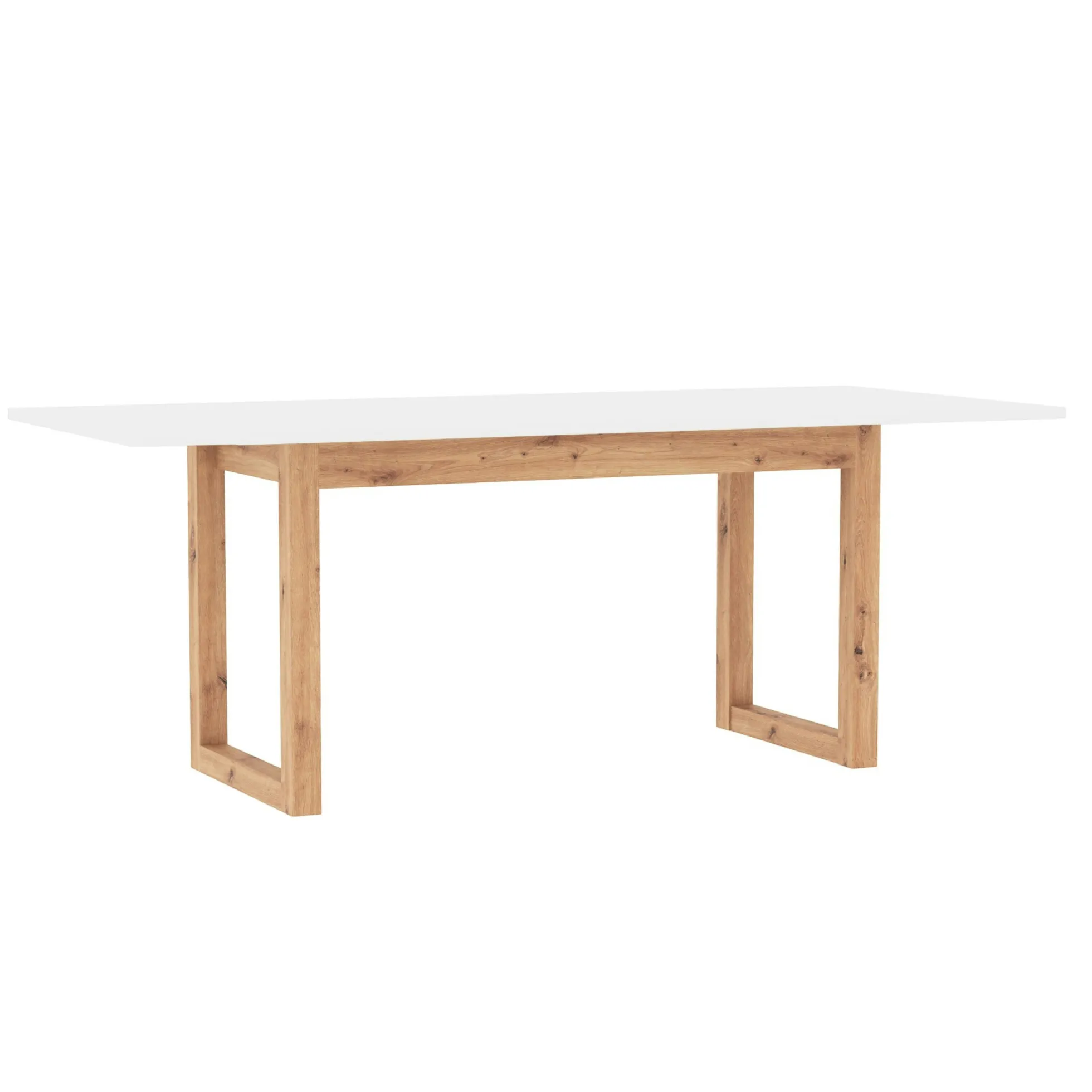 Table à manger extensible campagne chic 160-200 cm ALVA