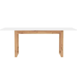 Table à manger extensible campagne chic 160-200 cm ALVA