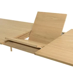 Table à manger extensible 240/292 cm chêne clair PANAMA