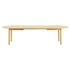 Table à manger extensible 200/250/300 cm placage chêne KALKIE