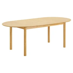 Table à manger extensible 200/250/300 cm placage chêne KALKIE