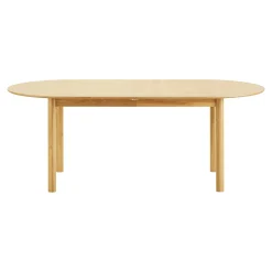 Table à manger extensible 200/250/300 cm placage chêne KALKIE