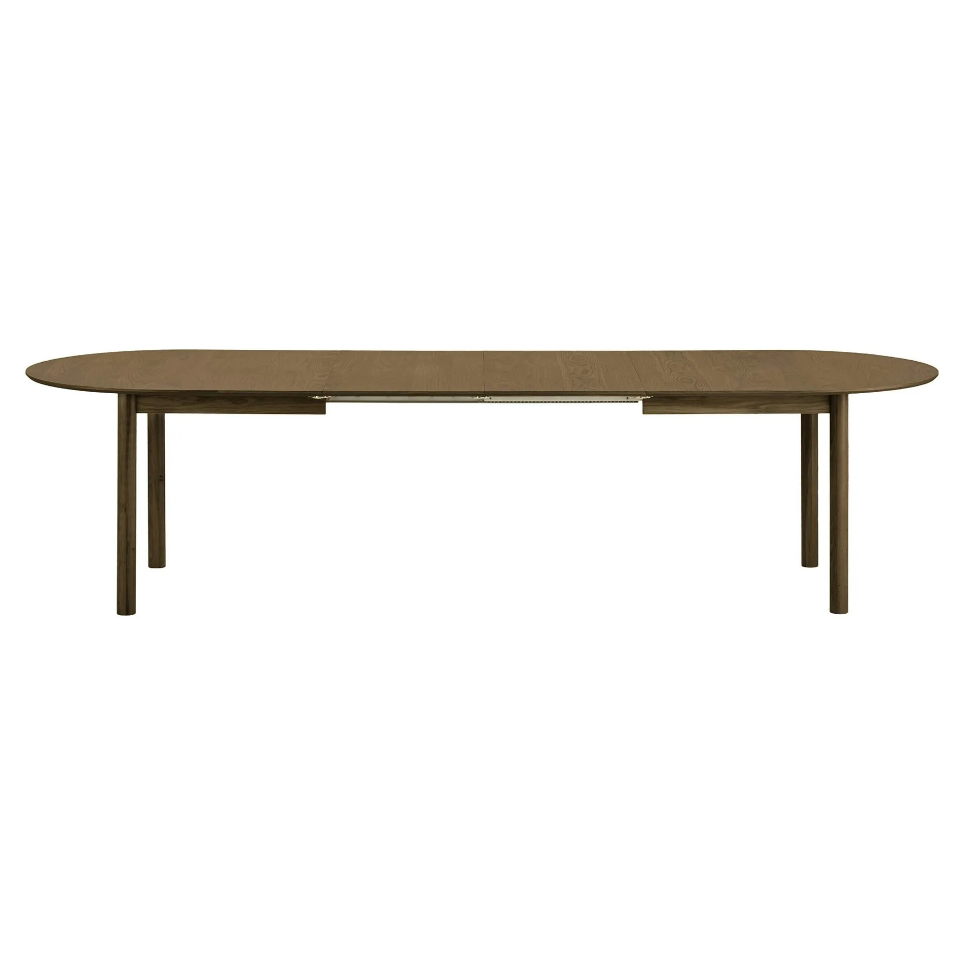 Table à manger extensible 200/250/300 cm placage chêne fumé KALKIE