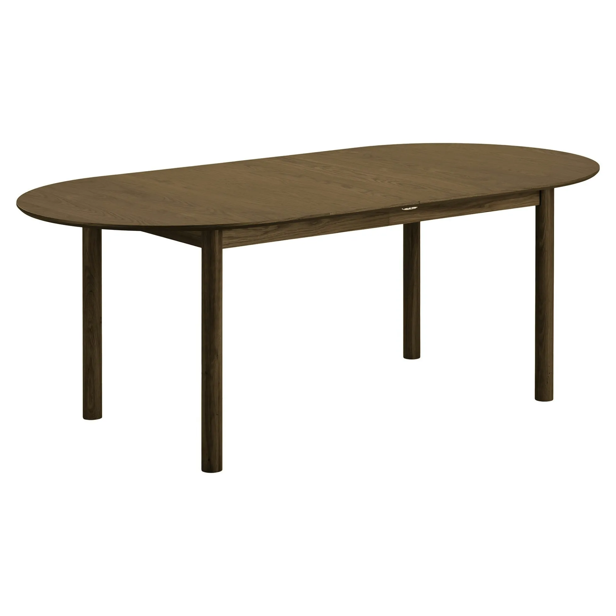 Table à manger extensible 200/250/300 cm placage chêne fumé KALKIE