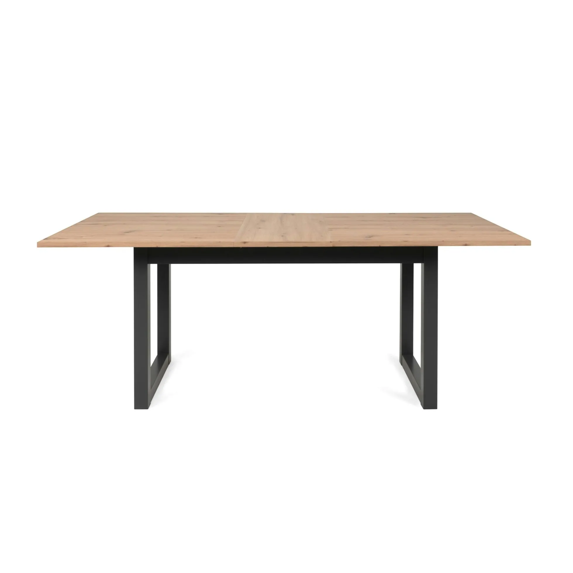 Table à manger extensible effet chêne 200-240 cm ALVA