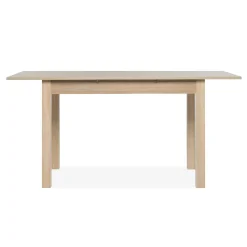 Table à manger extensible effet bois 140-180 cm ALVA