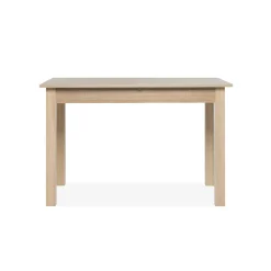 Table à manger extensible effet bois 140-180 cm ALVA