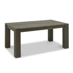 Table à manger extensible en bois de chêne fumé 180-235 cm ALLEN