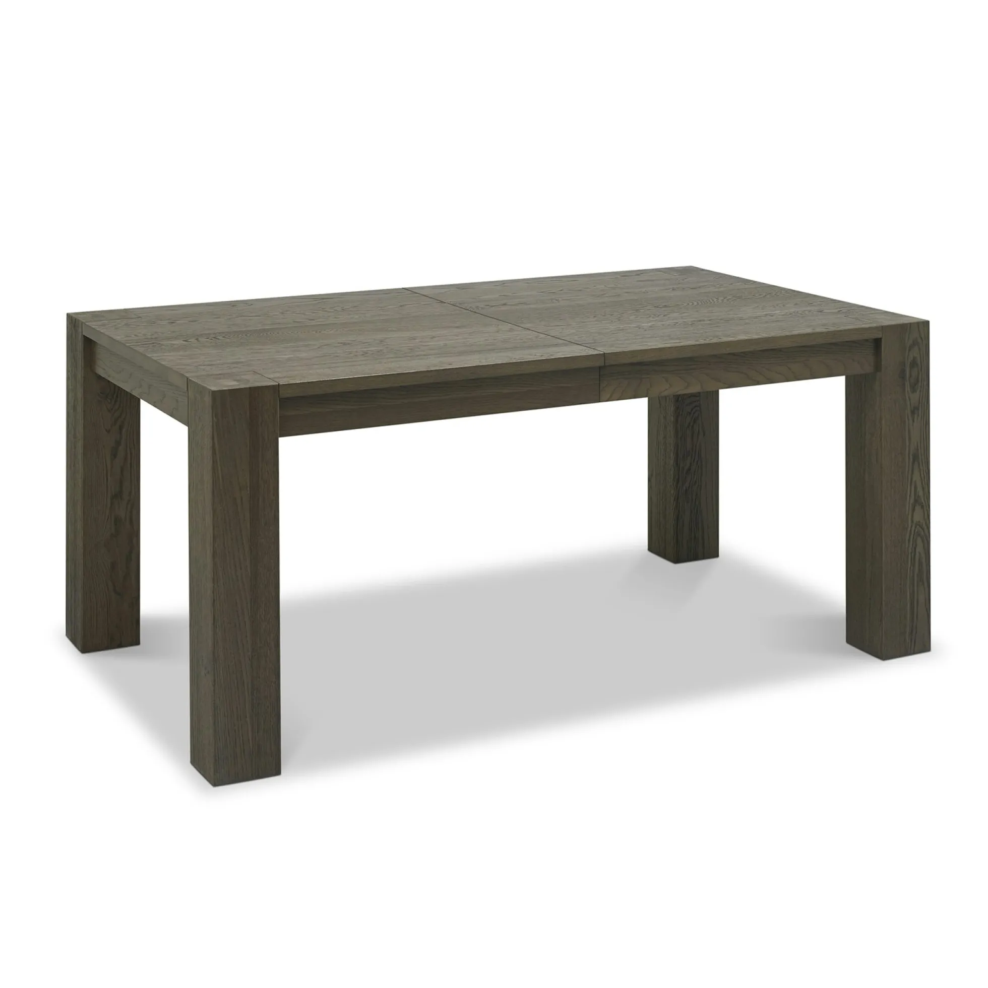 Table à manger extensible en bois de chêne fumé 180-235 cm ALLEN