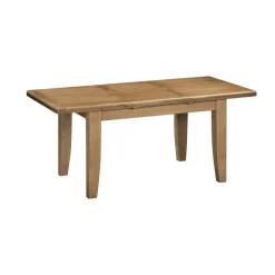 Table à manger extensible en chêne 130-180 cm VALMONT