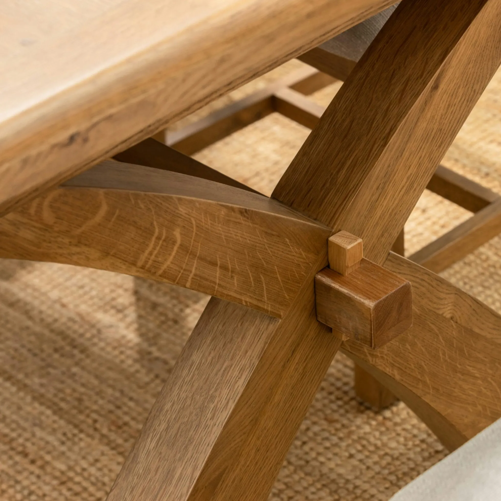 Table à manger extensible en chêne 200-250 cm VALMONT