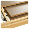 Table à manger extensible en chêne et stratifié 220/270/320 cm KALKIE