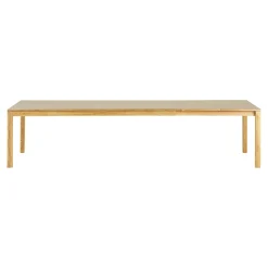 Table à manger extensible en chêne et stratifié 220/270/320 cm KALKIE