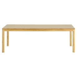 Table à manger extensible en chêne et stratifié 220/270/320 cm KALKIE