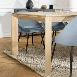 Table à manger extensible moderne 220-320 cm