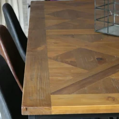 Table à manger marqueterie 200 cm VARSOVIE