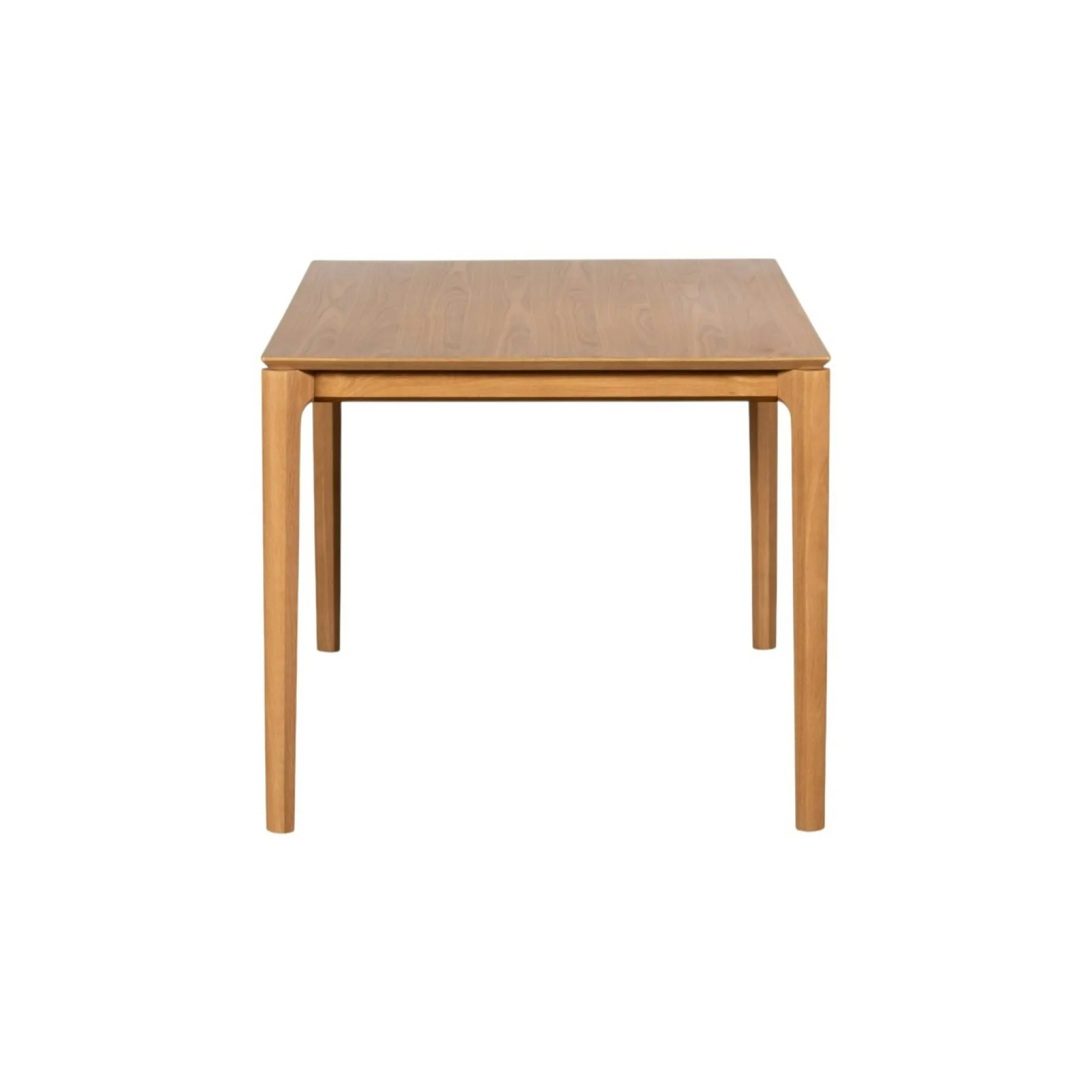 Table à manger moderne en chêne clair avec rallonge intégrée 135-190 cm DERBY