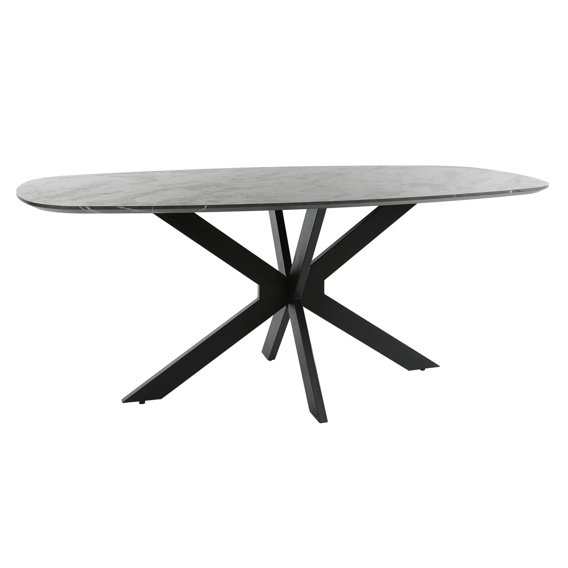 Table à manger organique effet marbre 180 cm RALF