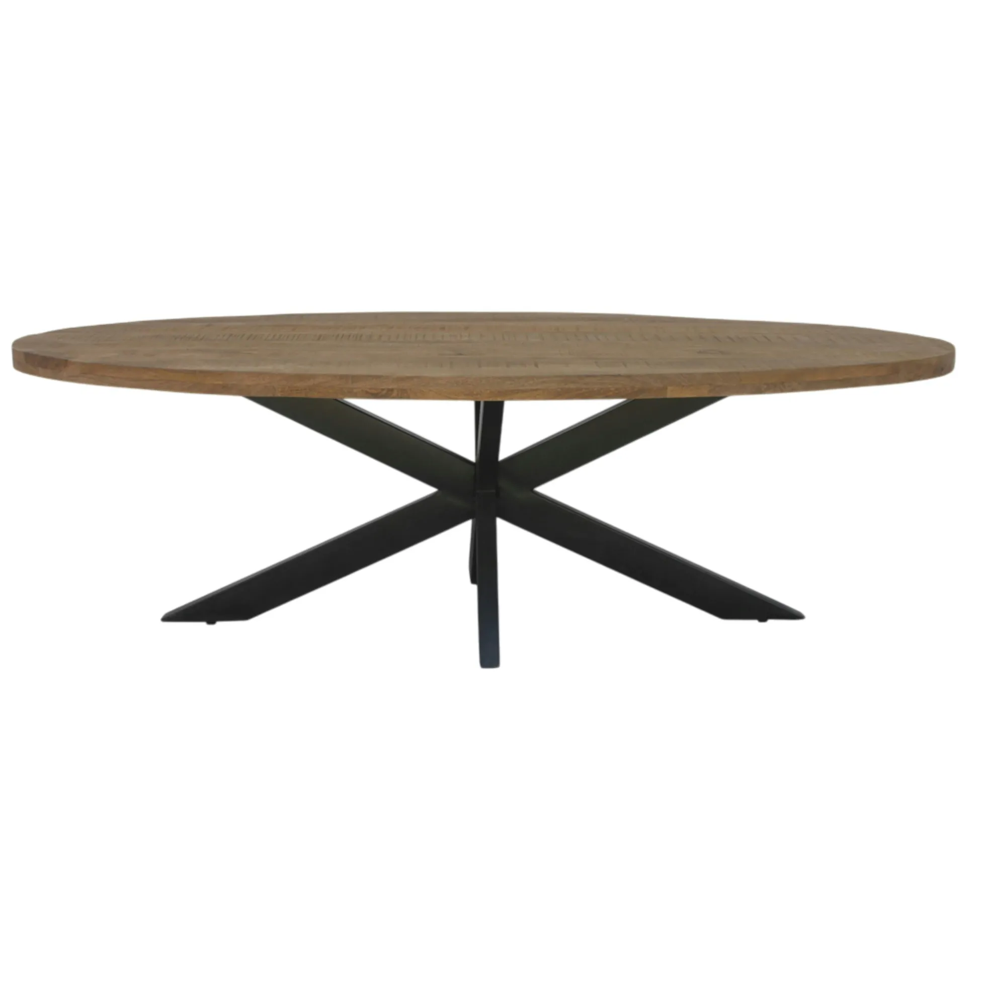 Table à manger ovale en bois de manguier 180 cm FULTON