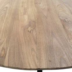 Table à manger ovale en bois de teck recyclé 2 m DEPOK