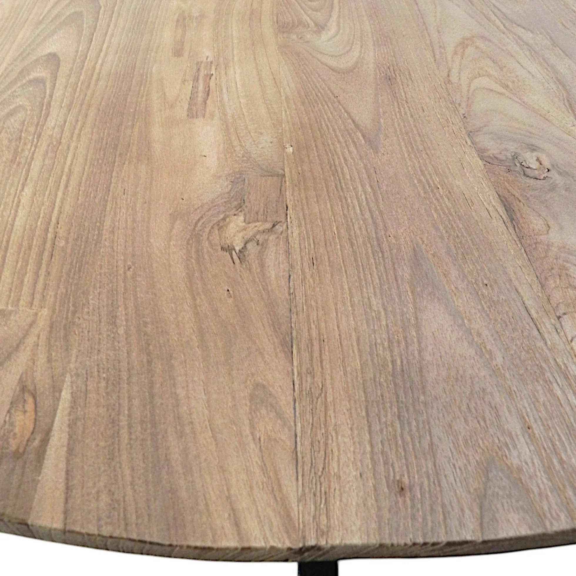 Table à manger ovale en bois de teck recyclé 2 m DEPOK