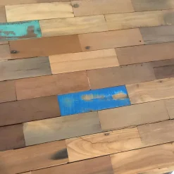 Table à manger rectangle bois recyclé 250x100 CARAVELLE