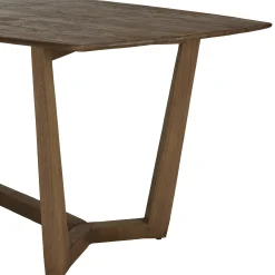 Table à manger rectangulaire 200x100cm bois de mindi ARCUS