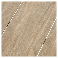 Table à manger ronde bois et aluminium ø90 AGGER