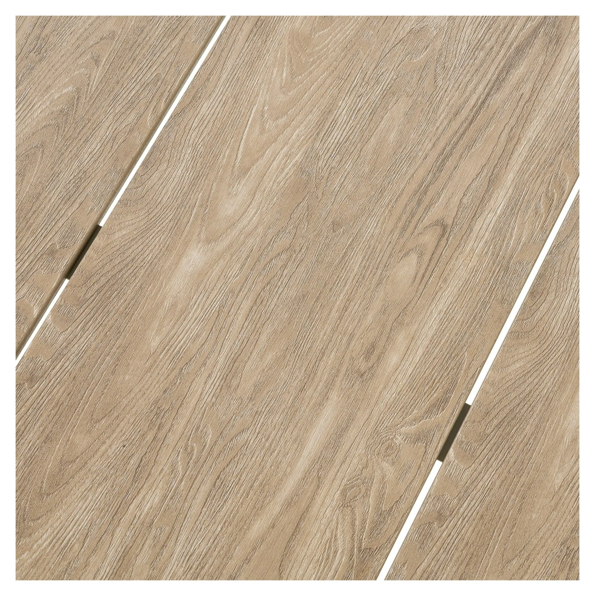 Table à manger ronde bois et aluminium ø90 AGGER