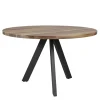 Table à manger ronde en bois D 120 cm HALIFAX
