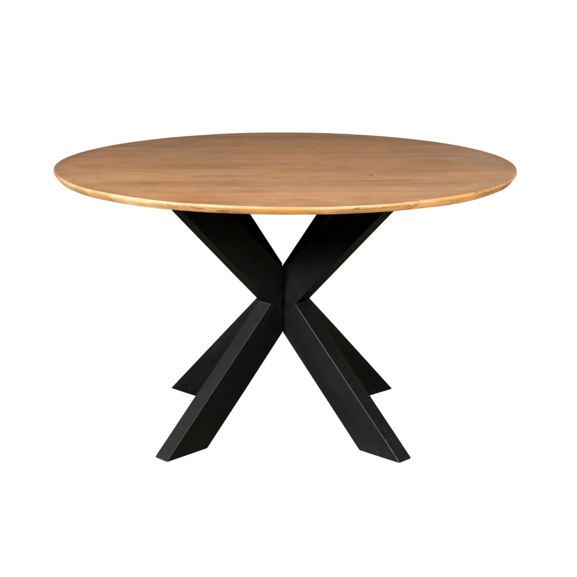 Table à manger ronde en bois de manguier Ø110 cm CORTINA