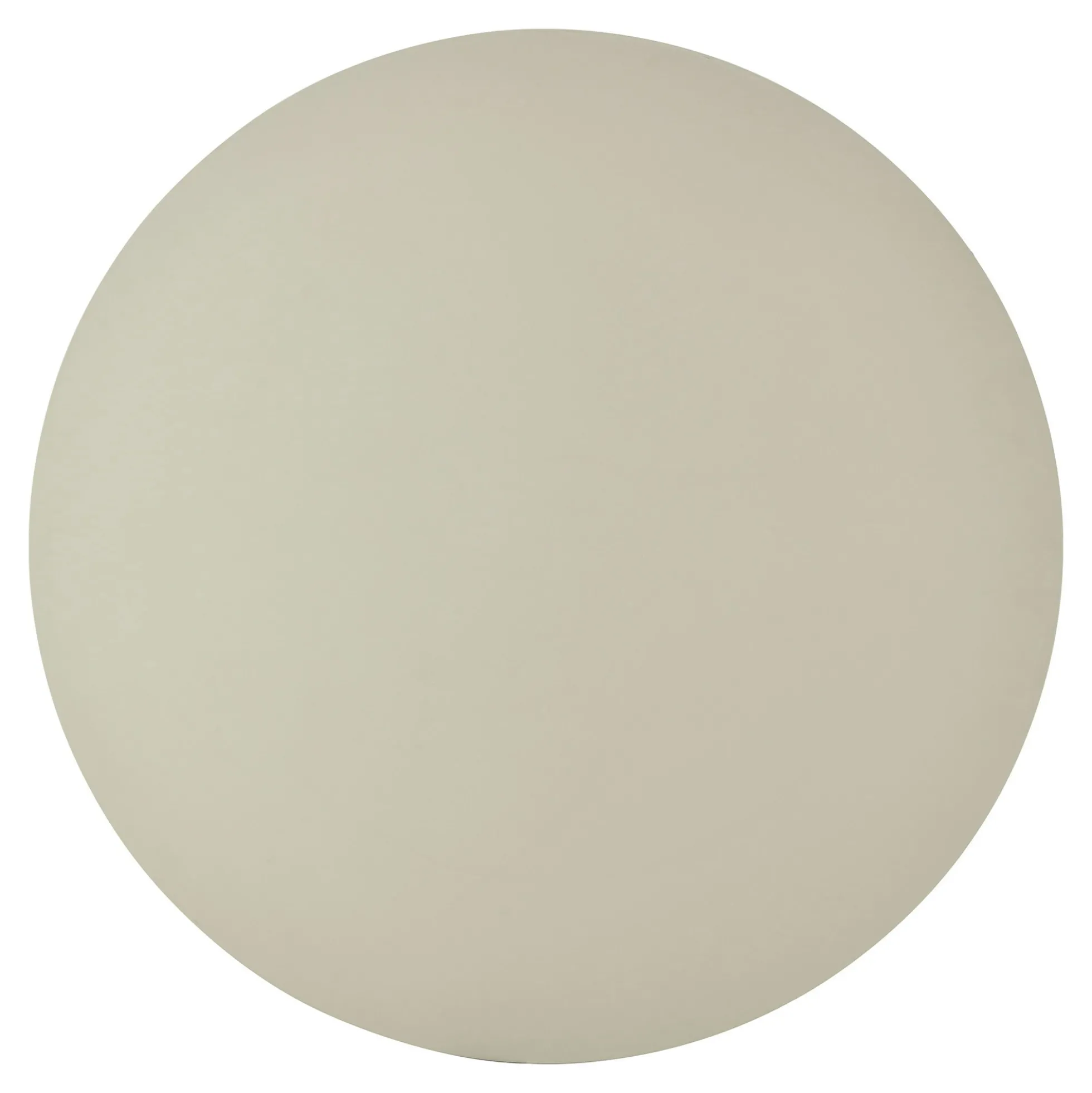Table à manger ronde ø120 MDF sable PRATO