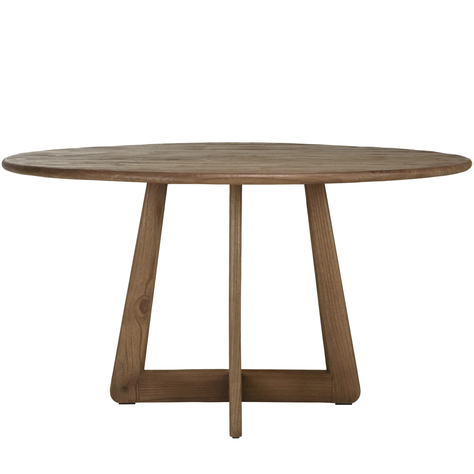 Table à manger ronde 140x140cm en bois de mindi ARCUS