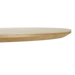 Table à manger 200x90cm plateau céramique pieds bois LINEA