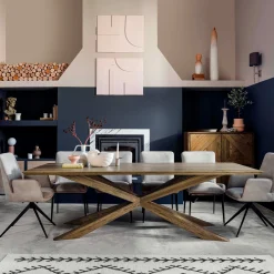 Table mikado en chêne 180 cm MANHATTAN