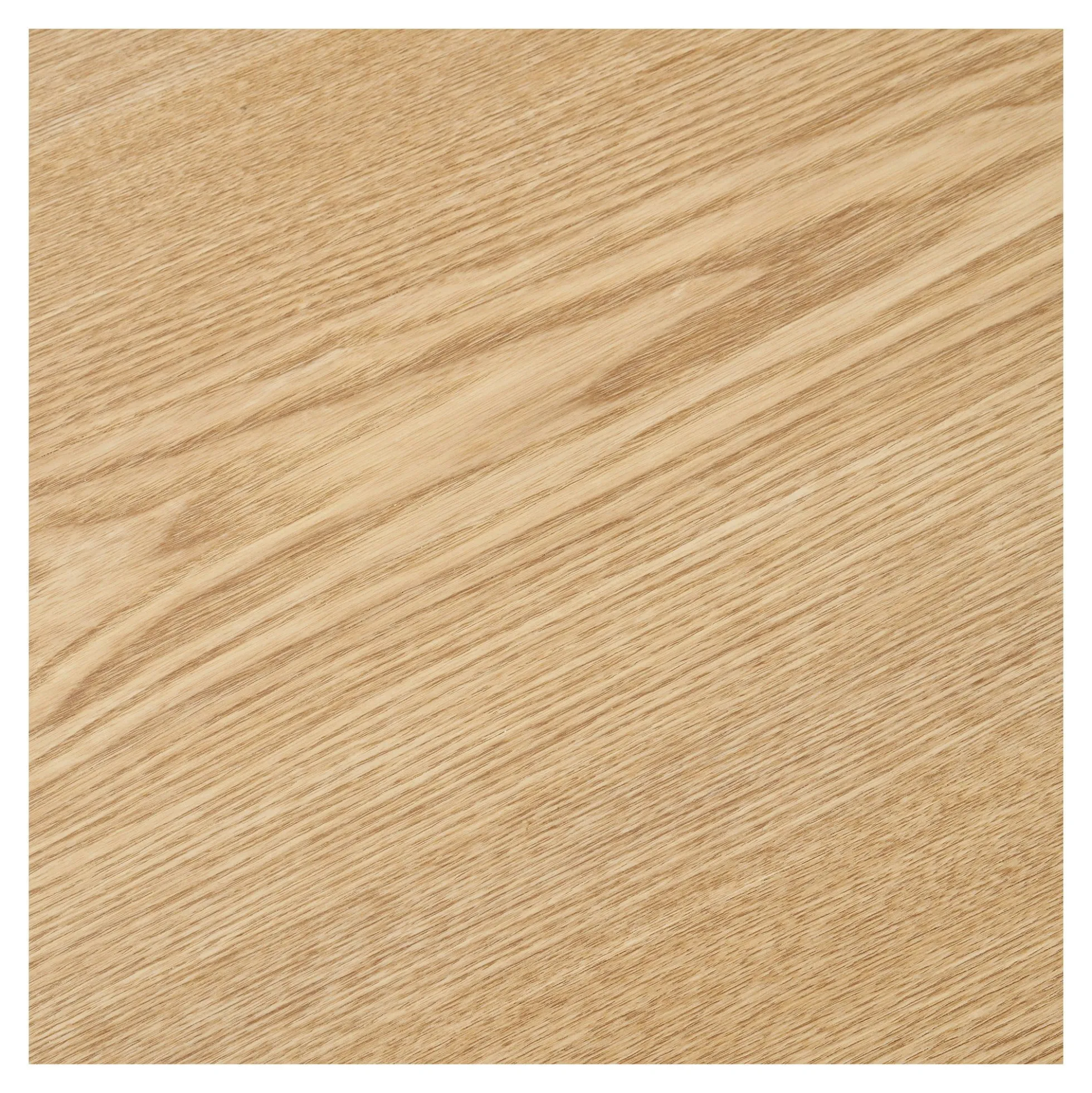Table moderne placage bois clair pieds design, 210 cm MATERA