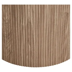 Table ovale en céramique blanche marbrée 210 cm PRATO