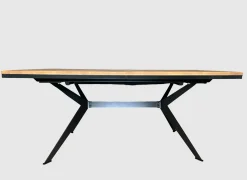Table rectangulaire extensible en chêne huilé 220 cm PALERME