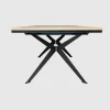 Table rectangulaire extensible en chêne blanc 220 cm PALERME