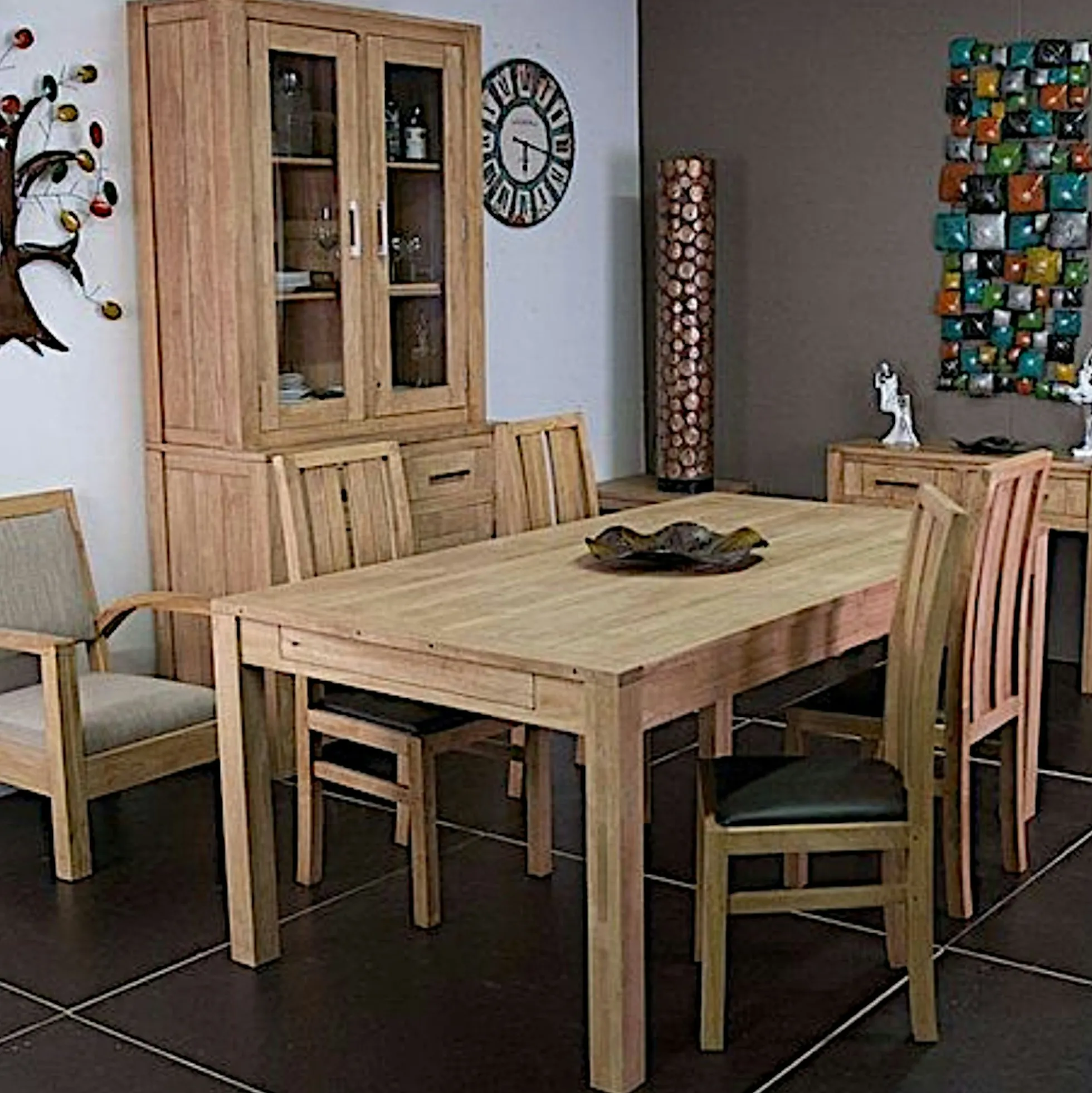 TABLE REPAS EXTENSIBLE 100/200CM ATTAN