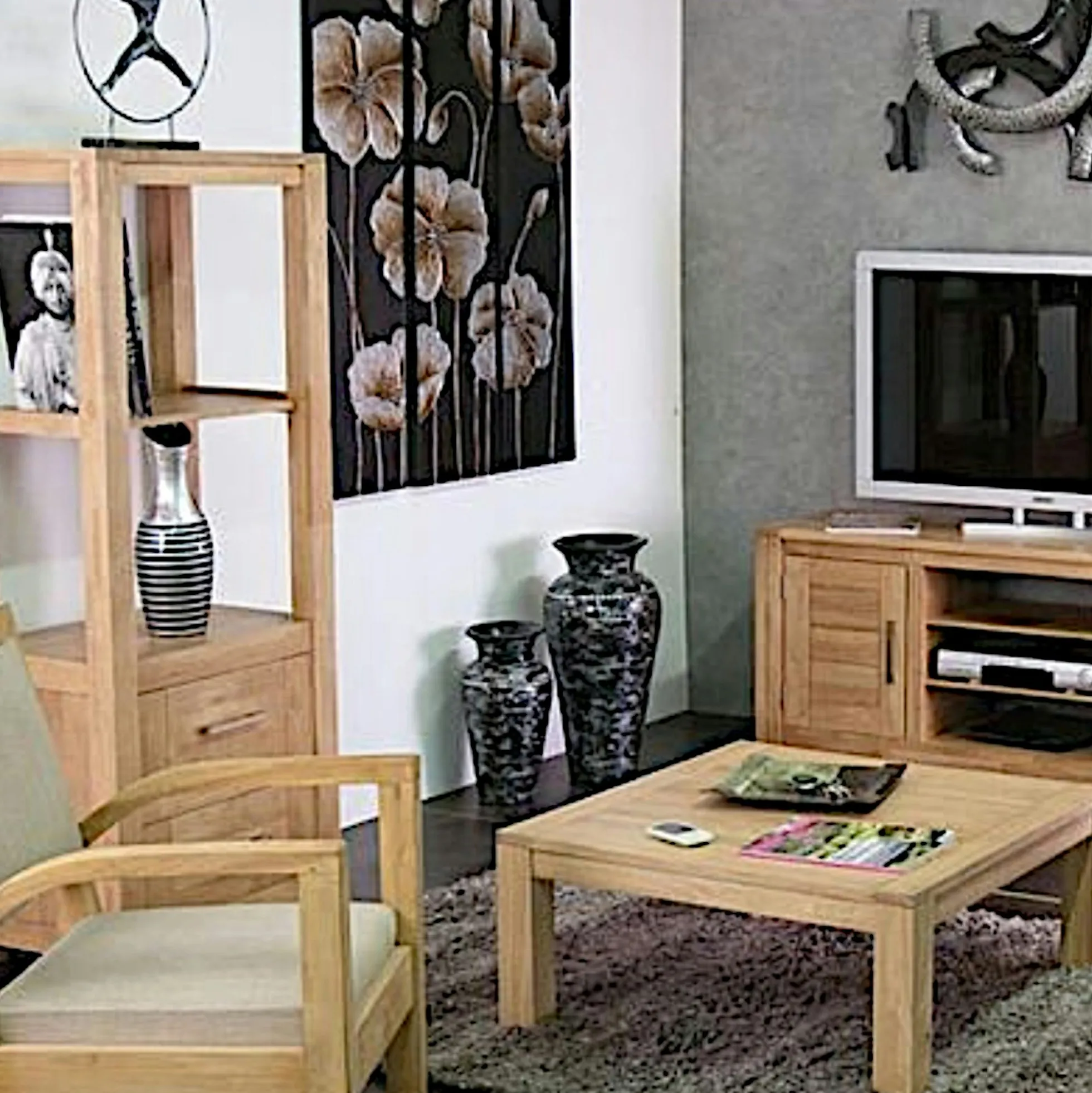 TABLE REPAS EXTENSIBLE 100/200CM ATTAN
