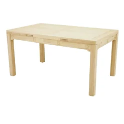 Table repas extensible hévéa 150/230cm TESSA