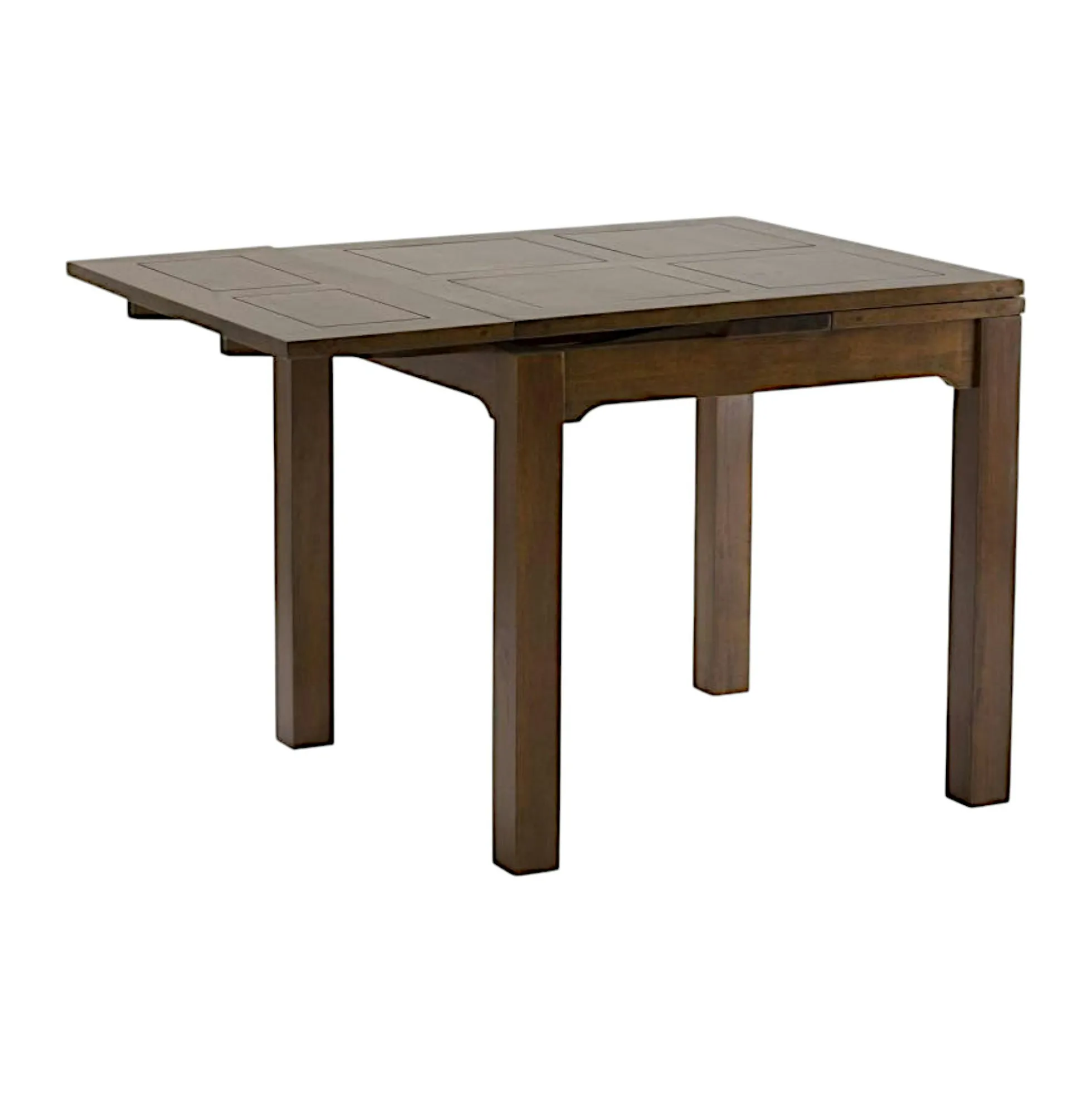 Table repas extensible hévéa 80/144cm HELENA