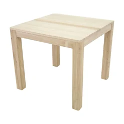 Table repas extensible hévéa 90/154cm HELENA