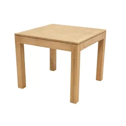 Table repas extensible hévéa 90/154cm HELENA