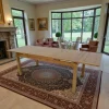 Table repas extensible hévéa 180/260cmTESSA