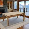 Table repas extensible hévéa 180/260cm HELENA