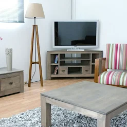 Table repas extensible hévéa 130/210cm HELENA